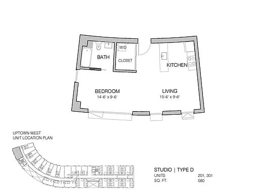 Floor plan uws-580