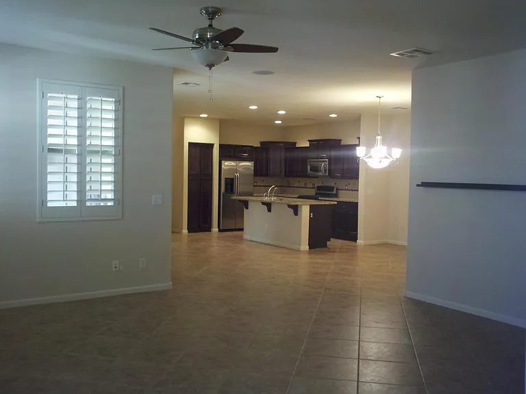 Front door into kitchen/breakfast nook