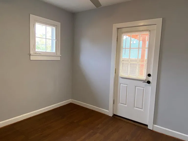 Upstairs Bedroom/Office with access to backyard