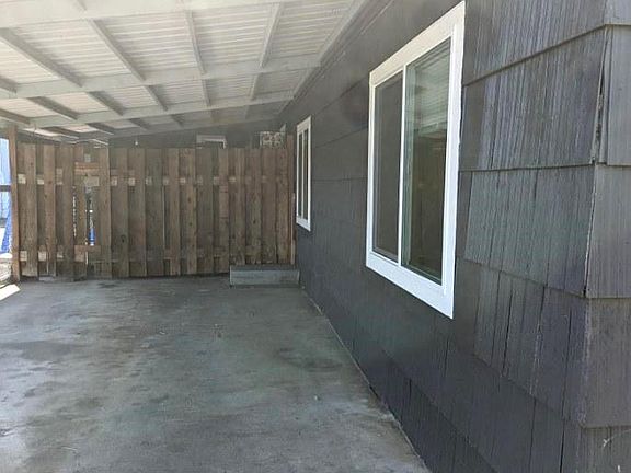 Private covered carport