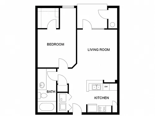 Floor plan The Willow