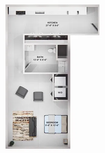 Floor plan Studio - ADA