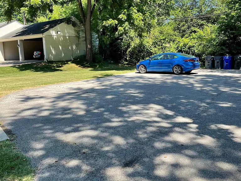 Plenty of on-site parking in the back.