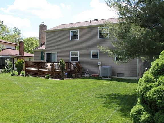 Large backyard
