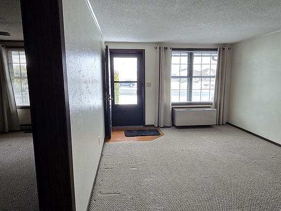 Large living/dining area.