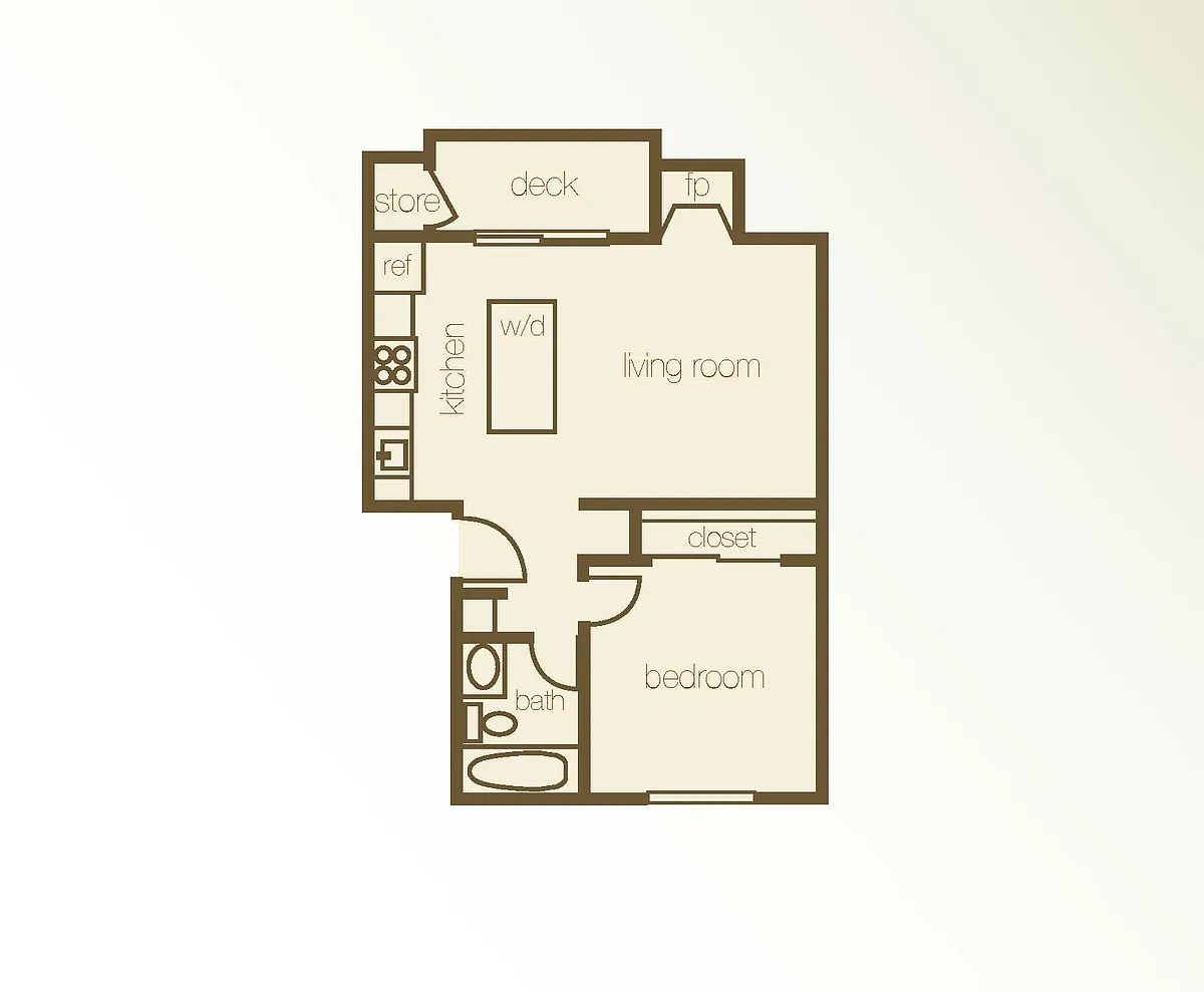 Floor plan Bayview