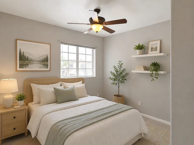 AI staged Bedroom #2