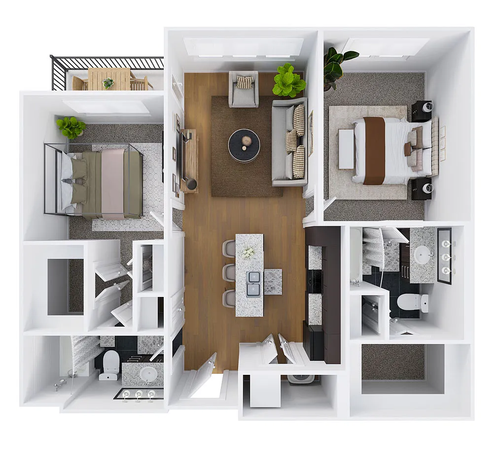 Floor plan B01C