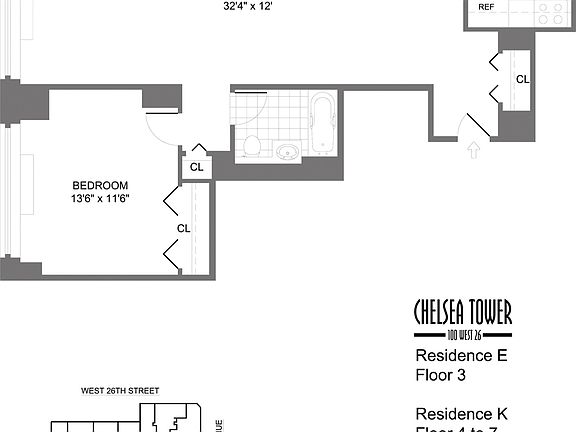 2nd image of 100 W 26th St APT 6K