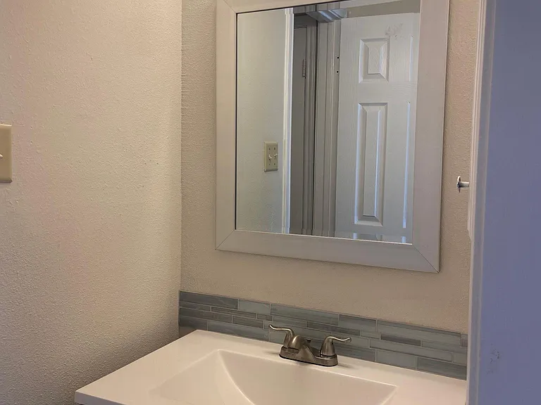 Updated vanity in the bathroom