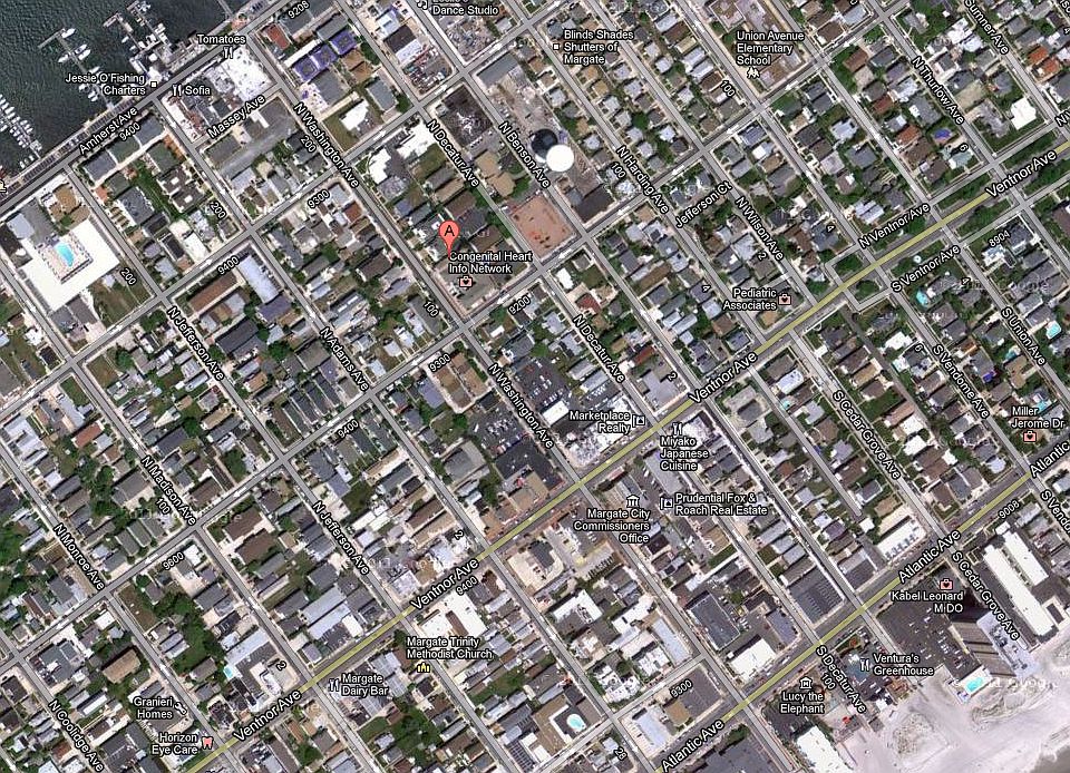 Aerial of 109 N. Washington Ave.