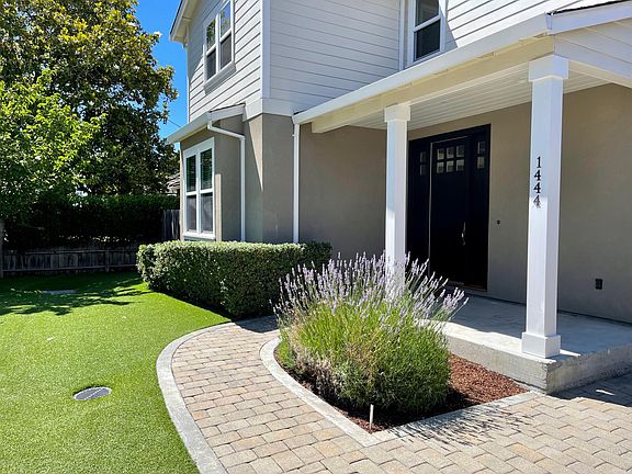 Front yard and patio