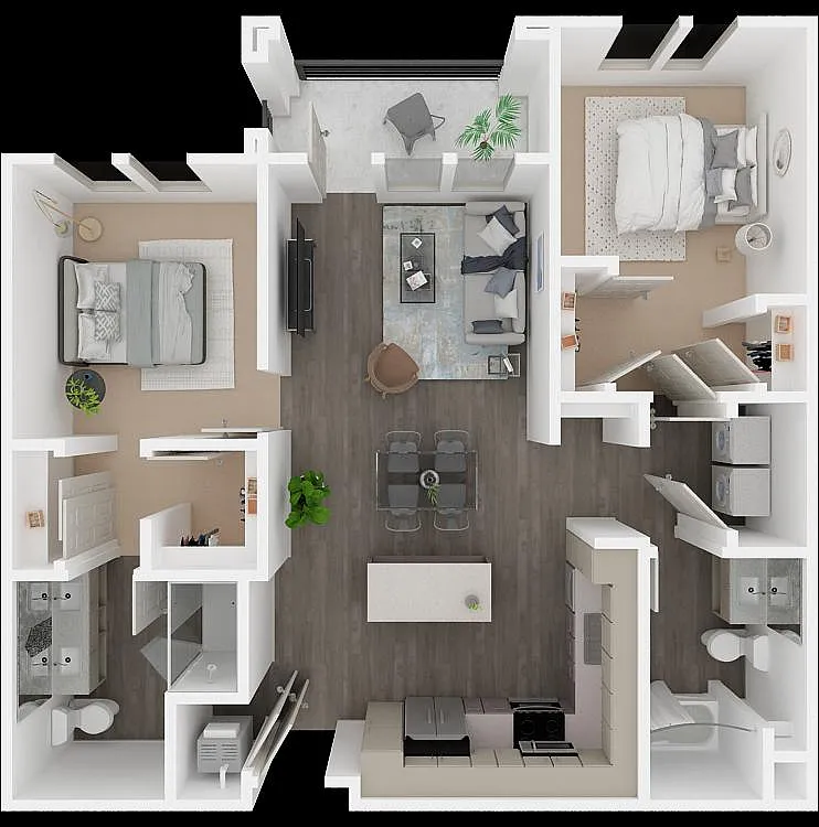 Floor plan B1