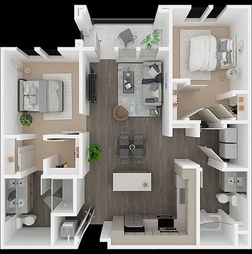 Floor plan B1