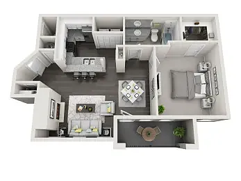 Floor plan A1 Deluxe