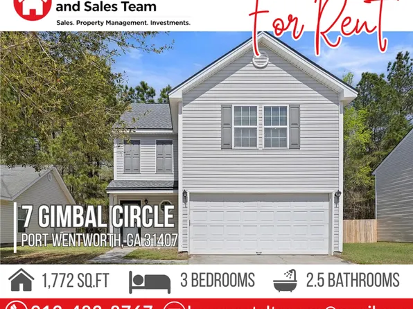 7 Gimbal Cir, Port Wentworth, GA 31407