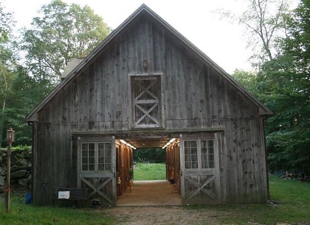 Custom built 6 stall barn
