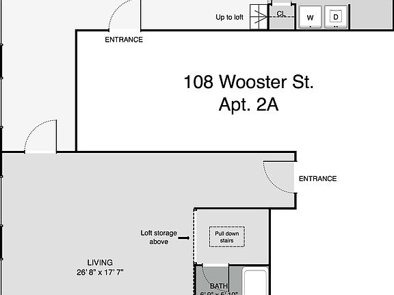 2nd image of 108 Wooster St APT 2-A