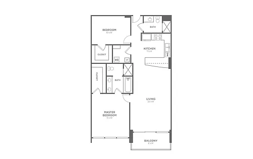 Floor plan B3