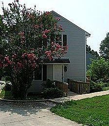 Front view of the house