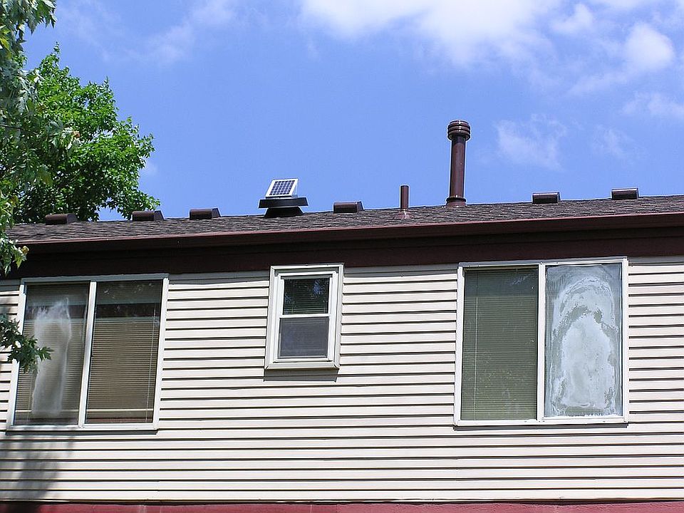 solar attic fan, 10 vents