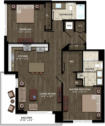 Floor plan B3