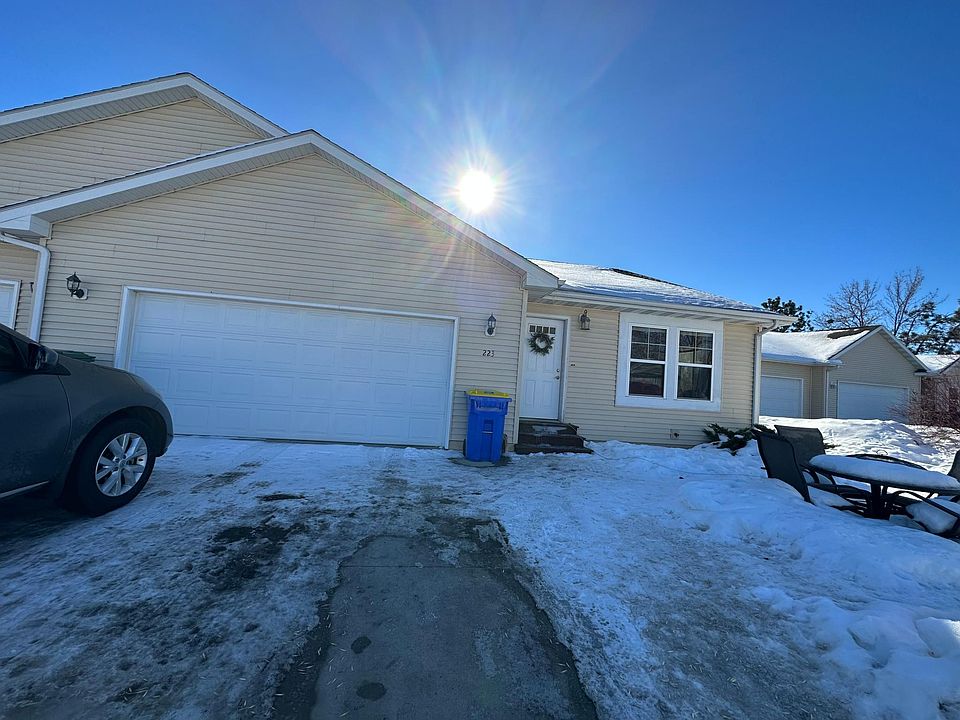 street view with double stall garage