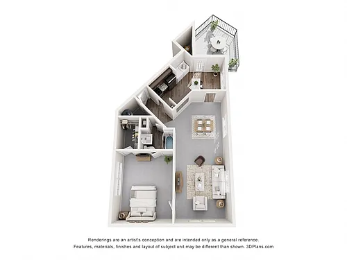 Floor plan Columbine