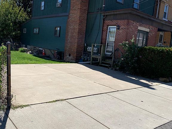 Off-street parking pad for tenants