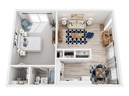 Floor plan B