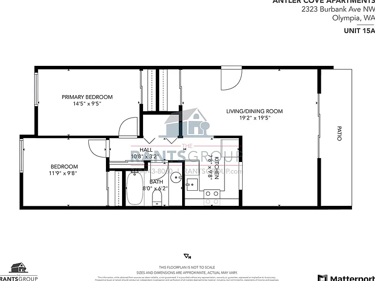 Lovely, wooded 2-bedroom apartment with a large private deck and in-unit washer & dryer! — Photo 13