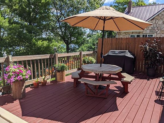 Great deck with wonderful views