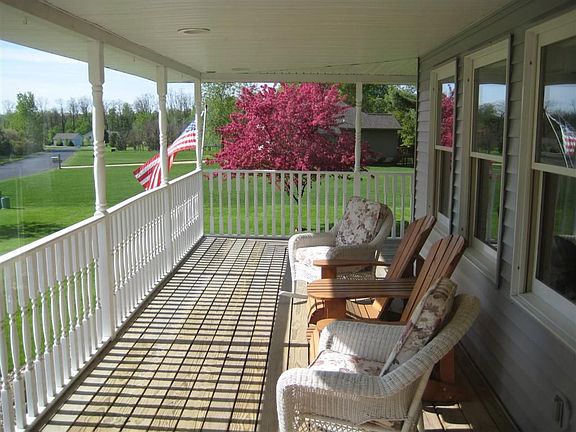Front porch looking South
