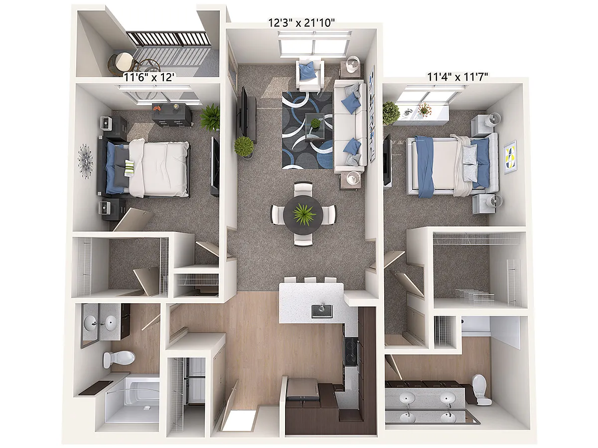 Floor plan B10-M-Esp