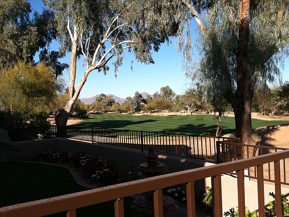 Golf & Mountain Views from Backyard
