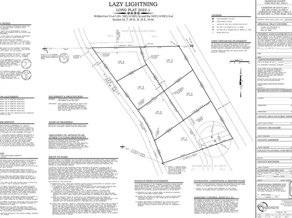 0 NNA Lazy Lightning LP 1,2 & 4-6, Pateros, WA 98846