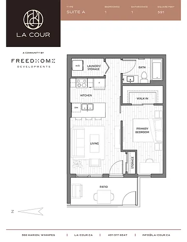 Floor plan 105