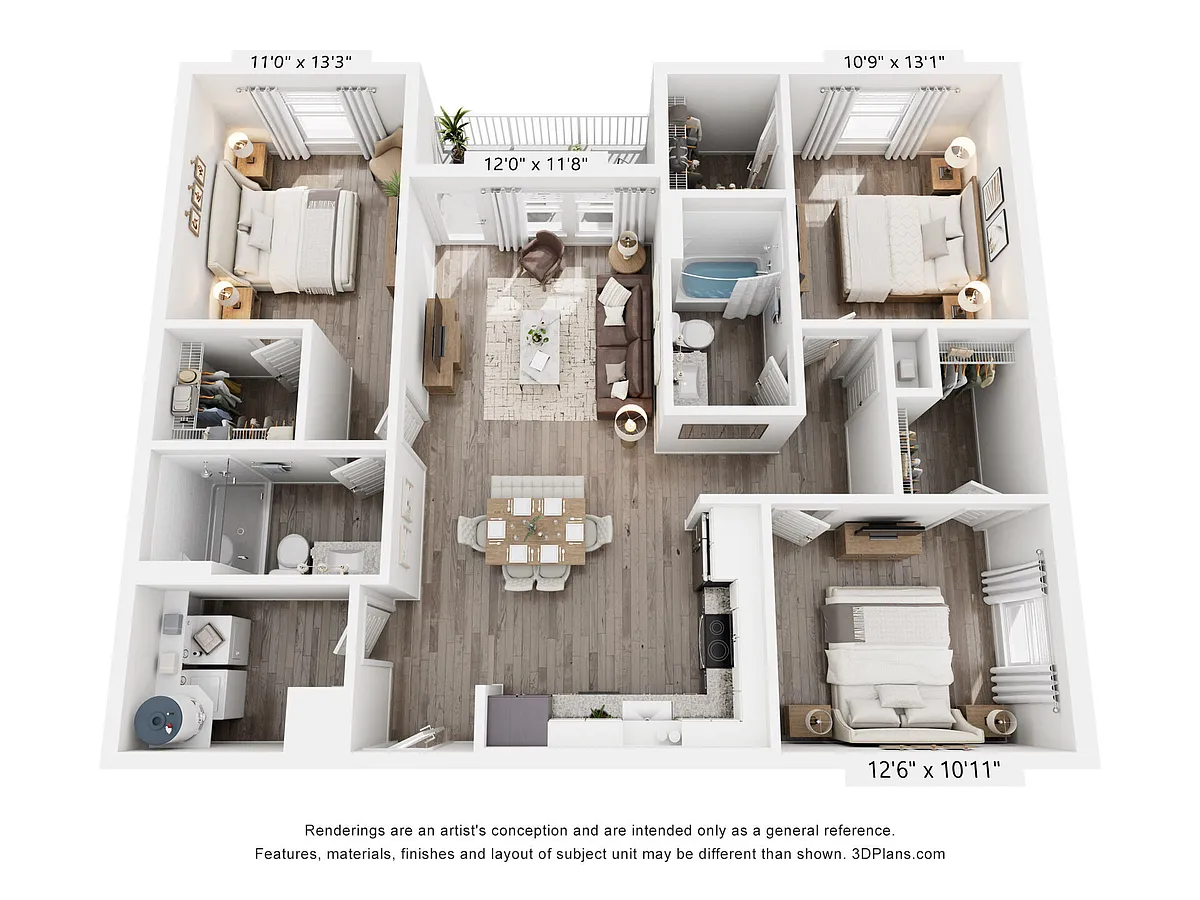 Floor plan C1