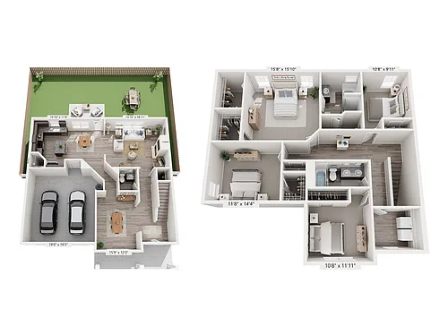Floor plan Sunlight
