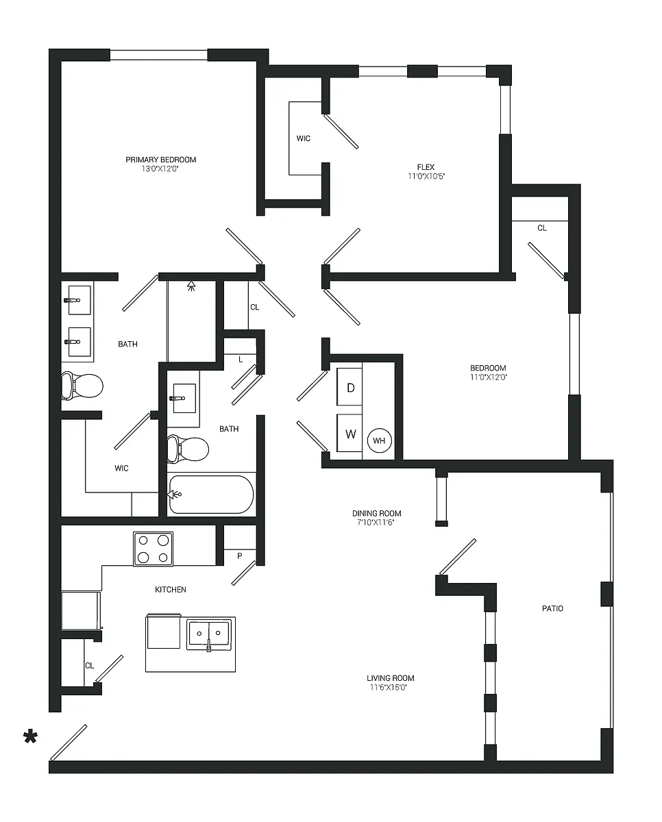 Floor plan Maverick