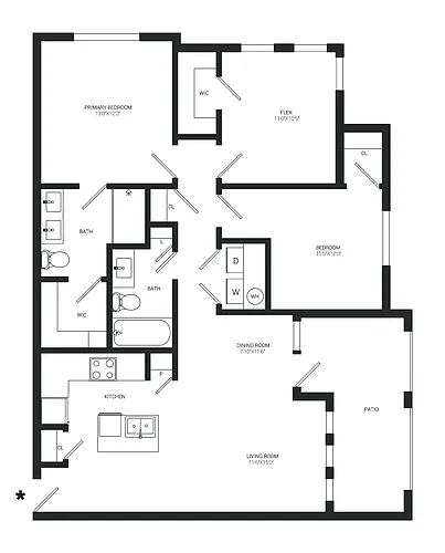 Floor plan Maverick