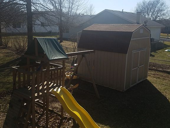 Shed and playset