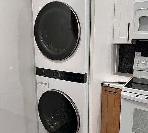Washer and Dryer in the Unit