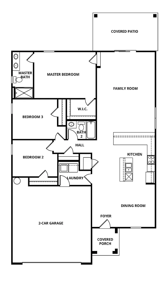 Floor plan St Martin