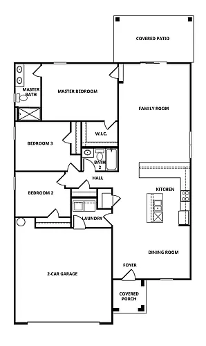 Floor plan St Martin