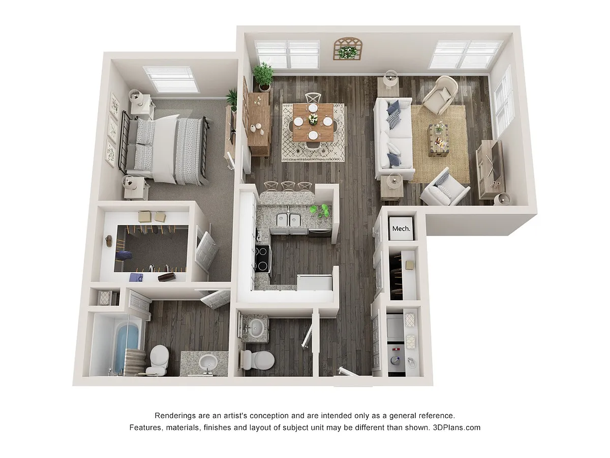 Floor plan Montrachet