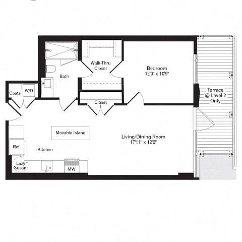 Floor plan 1N