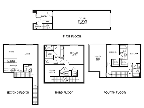 Floor plan Montrose