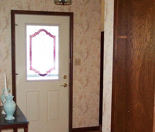 View of the Front Door Entry with double closet