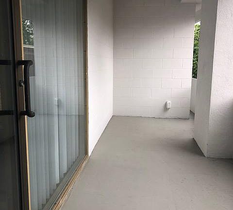 Studio balcony